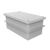 250 Litre GRP Water Tank - Two Piece Insulated image