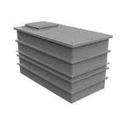 2500 Litre GRP Water Tank - Two Piece Insulated image