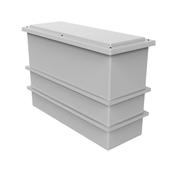 825L One Piece Insulated GRP Water Tank