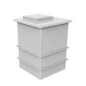 1501L One Piece Insulated GRP Water Tank