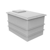 2726L One Piece Insulated GRP Water Tank
