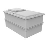 1135 Litre GRP Water Tank - Two Piece Insulated image