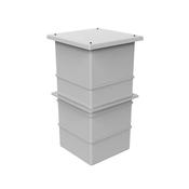 305 Litre GRP Water Tank - Two Piece Insulated image