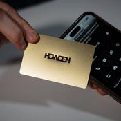 Gold Metal Digital Business Card