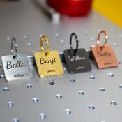 Personalised Smart Pet Tag with NFC &amp; QR