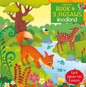 Book and 3 Jigsaws: Woodland image
