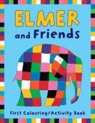 Elmer and Friends First Colouring Activity Book image