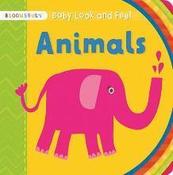 Baby Look and Feel Animals (Board Book)  Glossy image