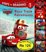 Disney Learning: Steps To Reading Level 1 - Race Track Adventures (Disney Reading) image