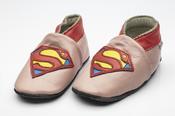 Footzees - Superman (Light pink)