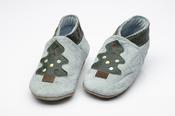 Footzees - Xmas Tree pale green