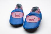 Footzees - Piggy (blue)
