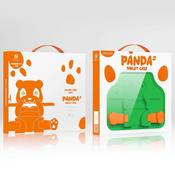 Dux Ducis Panda kids safe soft tablet case for iPad mini 5 / 4 / 3 / 2 / 1 with a holder for stylus pen Green