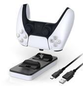 Dobe charging station for white PS5 controllers (TP5-0505)
