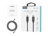 Choetech XCC-1036 USB-C - USB-C PD cable 240W 480Mb/s 2m - black