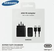 Genuine Samsung EP-TA8 45W Ultra Fast Charger Adapter Data Cable image