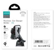 Joyroom Dashboard Bracket Mount Phone Holder with 15W Wireless Qi Car Charger (JR-ZS241)