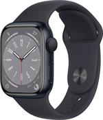Apple Watch Series 9 [GPS 41mm] Smartwatch with Midnight Aluminum Case with Midnight Sport Band