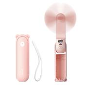 Jisulife Handheld Fan Portable USB Fan with Power Bank Function 4500mAh and Flashlight