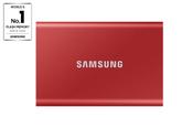 Samsung Portable SSD T7 500GB – Metallic Red image