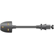 UK - Clover Lead 2.0m Black - Tech World Ireland