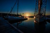 Yacht at Dawn, Crosshaven 30x40cm Print by Ted Murphy Photography. image