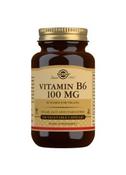 Solgar® Vitamin B6 100 mg Vegetable Capsules - Pack of 100 image
