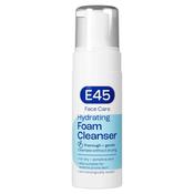 E45 Foaming Face Wash - Gentle Daily Cleanser for Dry &amp;amp; Sensitive Skin | 150 ml | Unscented