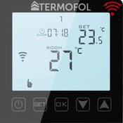 Thermostat wi-fi Black Controlled with Phone Tablet