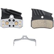 Shimano BP-N04C-MF Brake Pad metal sintered, alloy/stainless back, cooling fins image