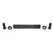 Gusset Hunter Crank Axle only 19mm, Inc Crank Bolts - BMX/SS 136mm