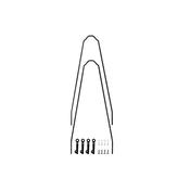 SKS Replacement U Stay Kit Black For Velo 42 Urban / 47 Trekking
