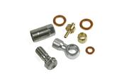 Hope 90 Deg Connector Complete - 5mm Black/Braided