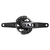 SRAM X0 Eagle Spindle Q174 55mm Chainline Dub Mtb Wide Crankset Powermeter With Bash Guards image