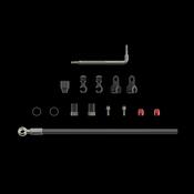 SRAM Spare - Disc Brake Hydraulic Hose Kit - Silver Banjo -2000mmblk (Inc. Banjo, Fittings) - Xx,Juicy5/7/,Guide R/Rs/Rsc/Ult (B1),Guide T(A1),G2 Rsc/Ult