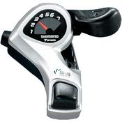 Shimano TX50 7 Spd SIS Thumb Shifter pair image