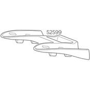 Thule 52599 Wheel holder 2-bike for 924 and 925