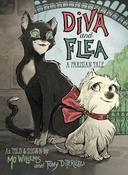 Mo Willems / Diva and Flea: A Parisian Tale (Large Paperback) image