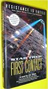 John Vornholt / First Contact (Hardback) image