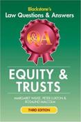 Margaret Wilkie / Blackstone's Law Questions and Answers - Equity and Trusts (Large Paperback) 3rd Edition image