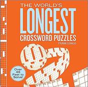 Frank Longo - The World's Longest Crossword Puzzles - BRAND NEW SEALED image