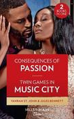 Mills &amp; Boon / Desire / 2 in 1 / Consequences of Passion / Twin Games in Music City