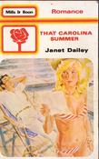 Mills &amp; Boon / That Carolina Summer (Vintage). image