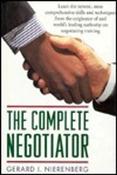 Gerard I. Nierenberg / The Complete Negotiator (Hardback) image