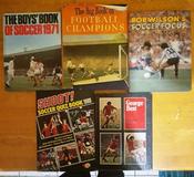 DC Thomson / Vintage Soccer Annuals &amp; Specials  1968-1980 (9 HB Book Collection) image
