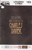 Original Sin: Uncanny X-Men: #23: The Last Will and Testament of Charles Xavier image