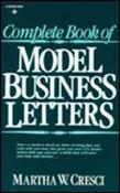 Martha W. Cresci / Complete Book of Model Business Letters (Large Paperback) image
