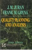 Joseph M. Juran / Quality Planning and Analysis (Hardback) image