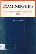 John L. O'Donnell / Examinerships: The Companies (Amendment) Act, 1990 (Large Paperback) image