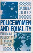 Sandra Jones / Policewomen and Equality (Large Paperback) image